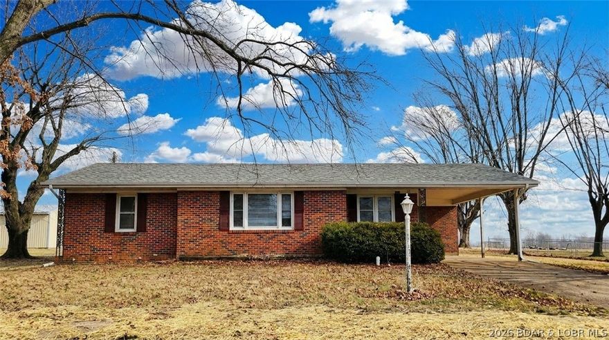 Located at 109 W Haynes Street in Eldon, this 3 bedroom, 1.5 bath brick home offers a comfortable layout with plenty of space to make it your own. Inside you’ll find a bright living area, a functional kitchen, and nicely sized bedrooms that provide flexibility for everyday living, guests, or a home office.

The brick exterior gives the home a solid, classic look while keeping maintenance simple. A covered carport adds convenient parking and easy access to the home in any weather.

Set in an established Eldon neighborhood with quick access to schools, shopping, and local conveniences, this property offers a great blend of practicality and potential.