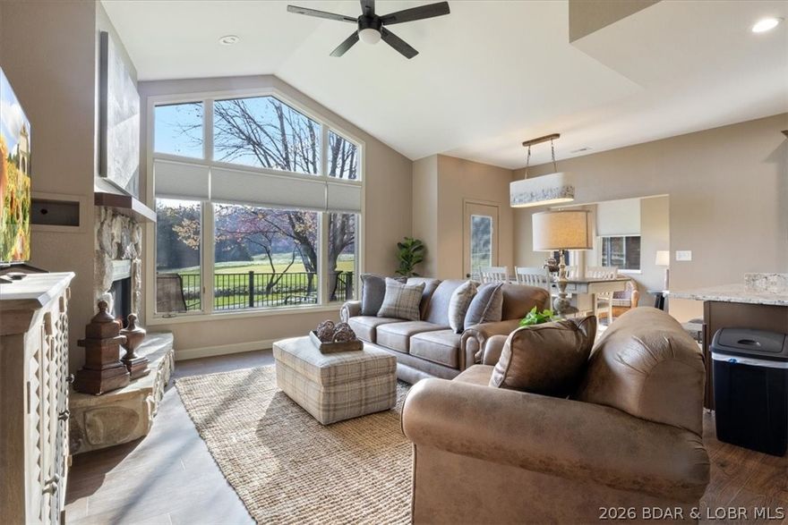 A unicorn!  A THREE bedroom, TWO-AND-A-HALF bath golf cottage at Old Kinderhook!  This completely remodeled gorgeous cottage on the 15th fairway has all new wood floors, granite and quartz countertops in the kitchen and baths and comes turnkey!  Brand new furniture, decor, linens and kitchenware round out this excellent package which is ready for your golf outings or full-time living.  Not to mention, this cottage is within walking distance of all Old Kinderhook amenities such as the tennis/pickleball courts, one of several swimming pools, workout room, clubhouse and The Trophy Room.  Enjoy morning coffee or an afternoon libation sitting on the new trex deck overlooking the fairway.  There is rental history with the Old Kinderhook rental program with several reservations on the books for this year which can easily transfer.  Whether for yourself or as a rental, you won't find another with all that this cottage has to offer in style and convenience!