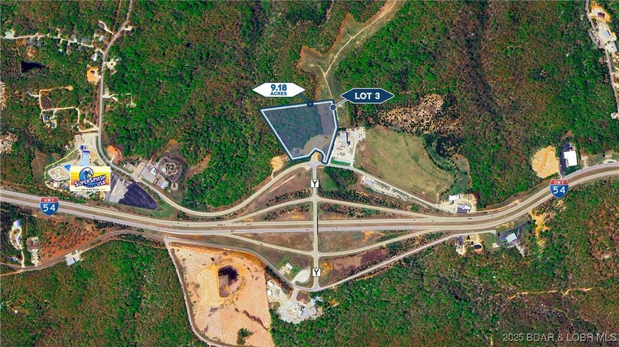 Great site in Linn Creek, next to the offramp for Y Road.  Would produce great visibility and easy access form the Diamond Interchange.  Zoned Industrial.  Two additional lots are available for sale, see MLS#'s 3580714 & 3580703.