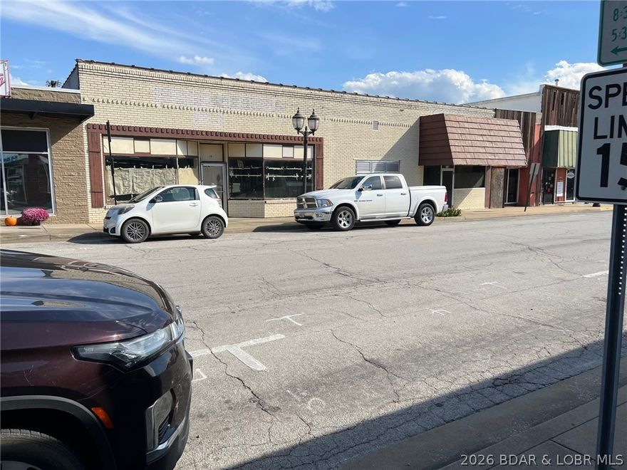 Prime commercial opportunity in the heart of Eldon! TWO storefronts that can be combined into one footprint.  Current owner started this project in 2019 and then COVID happened. This nearly 5,000 sq. ft. building has been taken down to the studs, offering a true blank slate for your next venture. Ideal for retail, office, restaurant, or mixed-use development. Located in a rapidly growing area fueled by major employers and just minutes from Lake of the Ozarks, this property is perfectly positioned to capitalize on increasing demand and traffic. Whether your an entrepreneur ready to launch you're next venture or an investor looking to expand your portfolio, this is a rare opportunity to create something truly special from the ground up. Bring your vision, add your finishing touches, and transform this space into a thriving business.