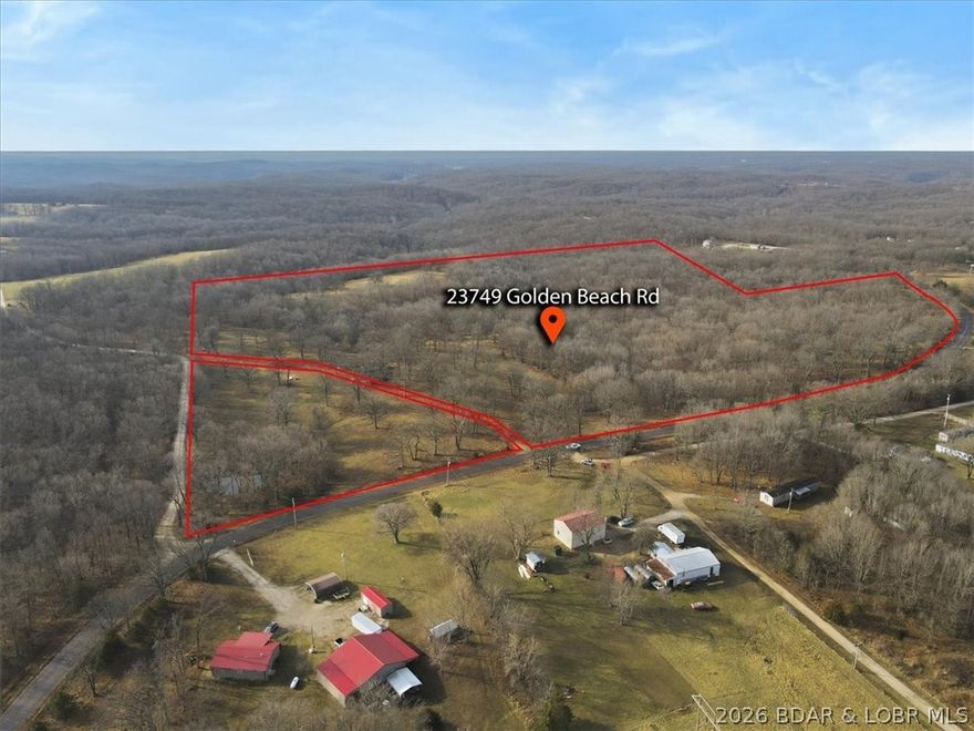 A very versatile 84.8 acre farm consisting of Hwy W-3/Golden Beach Rd frontage, open pasture (currently used for cattle), Timber, and a small watering pond for livestock. Five minutes from Lake of the Ozarks, with some of Missouri's greatest fishing. This farm also is known for Big Whitetail Bucks, and great Turkey hunting. Numerous home sites to pick from and build your dream home, or perfect property (no restrictions) for a developer wishing to build multiple homes on small acreage. Electric access with CoMo and CoMo High Speed Internet. The property is completely fenced on the exterior boundaries, with trails in good enough shape to drive most vehicles and side by side through the entire farm. The landscape shows a little of the Ozarks with lower hidden Valleys, small cave/rock fusions, and a small spring.