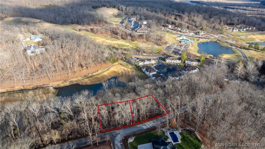 Your chance to own 2 lots next to each other, on the prestigious golf course of Osage National! Overlooking Hole #1 of the Mountain 9 hole course, these lots are a GREAT location for your dream home. City water/sewer connection available and electric running along the road making it easy to get utilities! Osage national also offers first class amenities like an incredible outdoor pool with a large pool deck, featuring a covered picnic & grilling area, a clubhouse that has a pro-shop, conference room and delicious restaurant, also also a fitness center and walking paths throughout the neighborhood. Whether you're a golfer or just love being surrounded by beautiful homes & being within a well taken care of community, it's a great spot to call home. Neighborhood also hosts many events together to make it easier to get to know who you live around. Location being just outside Osage Beach/Lake Ozark making it close to grocery, restaurants, shopping, entertainment or quick access to the Hwy to get where you need to go. Development is taking off in Osage National so don't wait until it's too late and think "gosh I wish I would have bought those lots when I had the chance!"