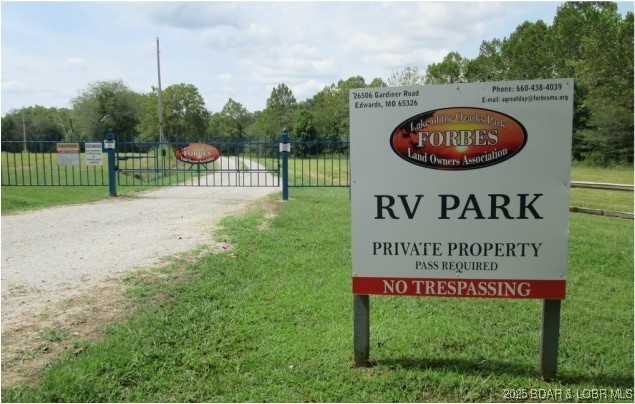 Forbes Lake of the Ozarks - Land