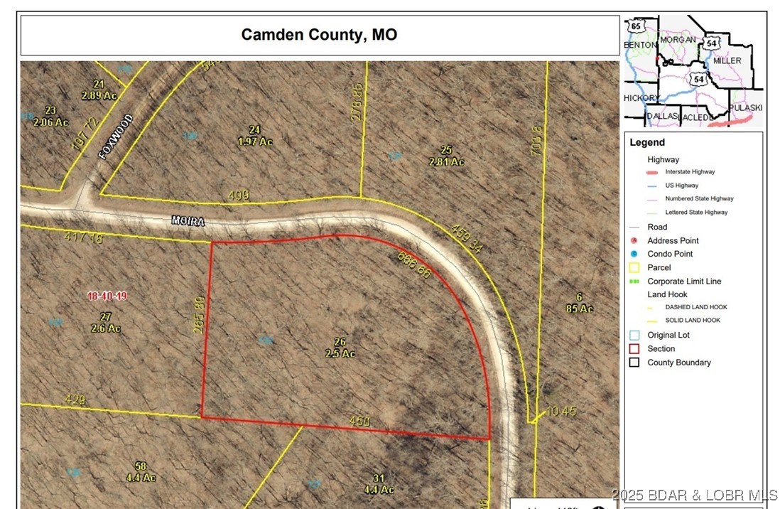 Forbes Lake of the Ozarks - Land