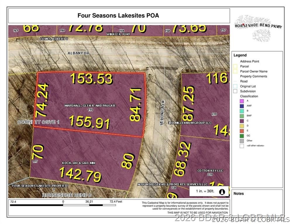Cornett Cove No. 1 - Land