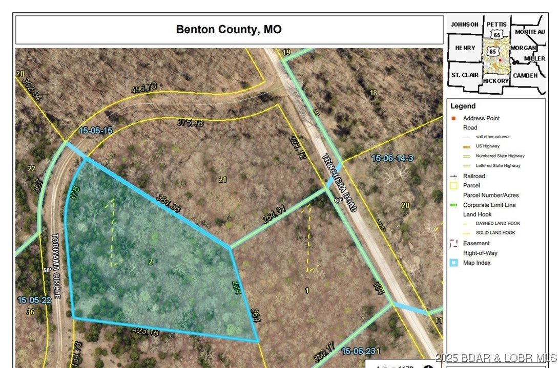 Forbes Lake of the Ozarks - Land