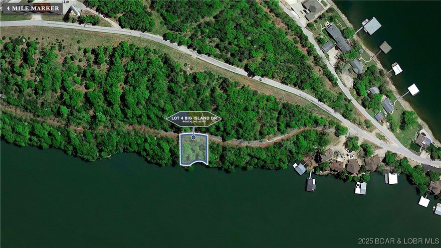 Lakefront Lot in Big Island Estates – Utilities Ready!

This lakefront lot in Big Island Estates offers 117 feet of lake frontage, giving you beautiful water views and direct lake access. All the essentials are already in place with water, sewer, electricity, and high-speed internet available at the property.

You’ll have the option to build your own private dock or take advantage of the community dock, where boat slips are available for purchase. Located in a calmer part of the lake, the property provides the best of both worlds—peaceful waterfront living with the ability to ski, wakeboard, and wake surf in the main channel right in front of your future home.

With flexibility, modern utilities, and an unbeatable setting, this is the ideal place to build your dream home or retreat. Don’t miss this opportunity to own prime lakefront property in one of the area’s most desirable neighborhoods.