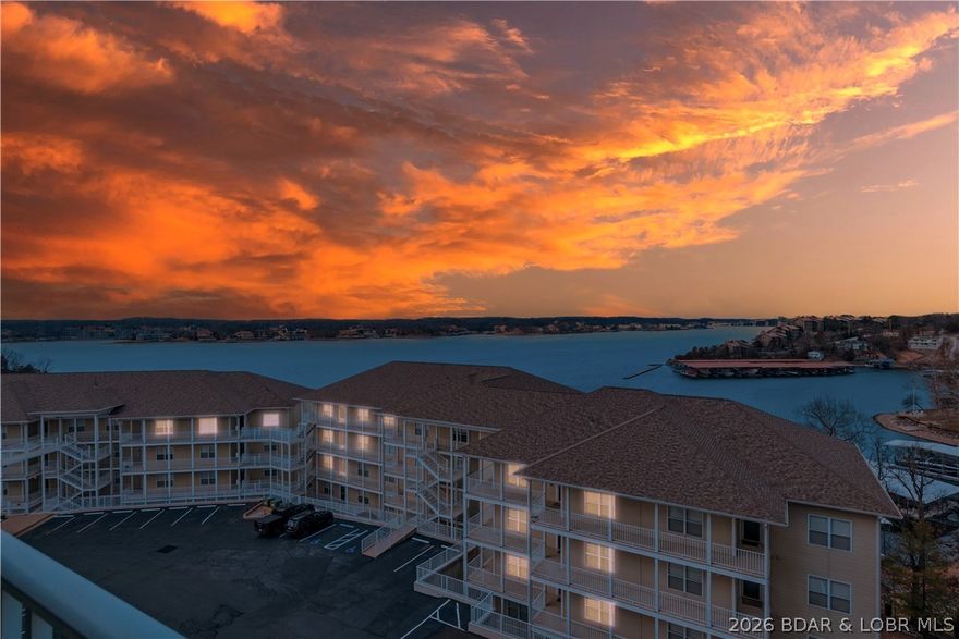 Lakefront Luxury in the Heart of Osage Beach–Zero Steps to the Dock or Pool! Experience effortless lakefront living at its finest in this beautifully maintained 3-bedroom, 3-bath condo perfectly situated in the heart of Osage Beach. Offering zero steps to both the dock and the pool, this home combines ultimate convenience with stunning panoramic views of the 17MM of the Lake of the Ozarks. Inside, you’ll find a spacious open floor plan with high-end upgrades throughout, including modern finishes, stylish furnishings, and a bright, inviting atmosphere. The condo comes fully furnished and move-in ready—just bring your suitcase and start enjoying lake life! Relax on the private balcony and take in the breathtaking main-channel views, or step outside to enjoy resort-style amenities, including two elevators, a gated entrance, and meticulously maintained common areas. A 12x36 boat slip is included, providing easy access to all the fun and excitement the lake has to offer. Whether you’re looking for a full-time residence, a weekend retreat, or a turn-key investment property, this Osage Beach gem checks every box. Call today and see for yourself why lake life doesn’t get better than this!