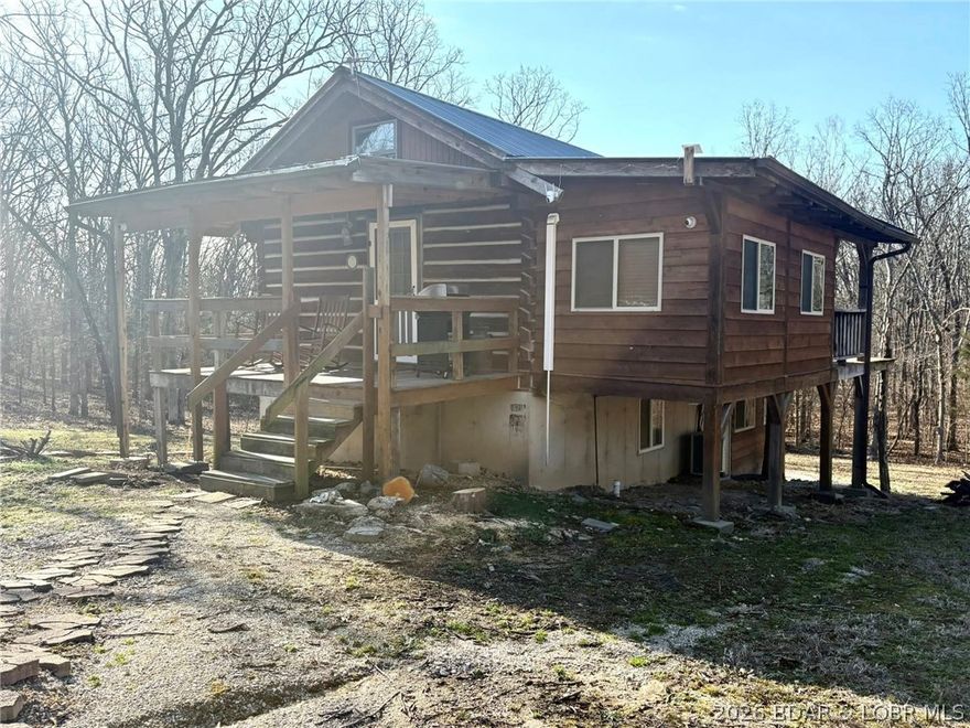 Can you imagine ending everyday with a sunset view through the pines? Stepping off your bedroom porch and being surrounded by nothing but peace, privacy, the sound of a flowing creek, and all of God's glory? Look no further. This charming 2 bed 1 bath log cabin nestled just off of Beaufort road, tucked inside the trees for maximum privacy. Situated on 10+ acres, fence lined with creeks and ponds; stretching all the way up to Highway front 17. With two shop style outbuildings and plenty of room to roam, you'll have plenty of space for hobbies, storage, animals, or simply enjoying the beauty of the land. Properties in Crocker like this, don't last long! Call today to schedule a showing.