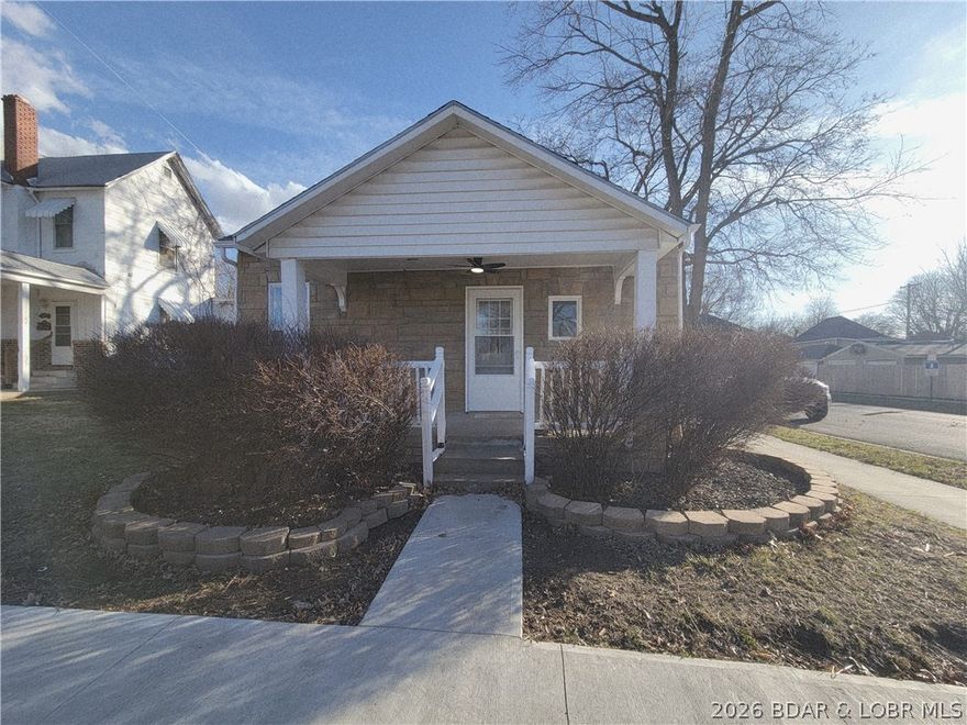 This beautifully remodeled home offers the perfect blend of charm and modern updates. Featuring 2 spacious bedrooms and 1 nice sized bathroom, you’ll also love the formal dining area and large, inviting living room—ideal for cozy nights in or hosting family and friends.

Step outside to enjoy a covered front porch, perfect for morning coffee or relaxing evenings. The fenced backyard with a privacy fence gives you plenty of space to entertain, garden, or simply unwind in your own private retreat. A detached 1-car garage provides convenient off-street parking and extra storage.

The best part? This home has been completely remodeled from top to bottom—updated electrical, HVAC, windows, and more—so you can move in with peace of mind. You’ll also enjoy the convenience of brand-new, never-used appliances.

All that’s missing is your personal touch to make it truly feel like home.

Don’t miss your chance to make this beautifully updated house your own!