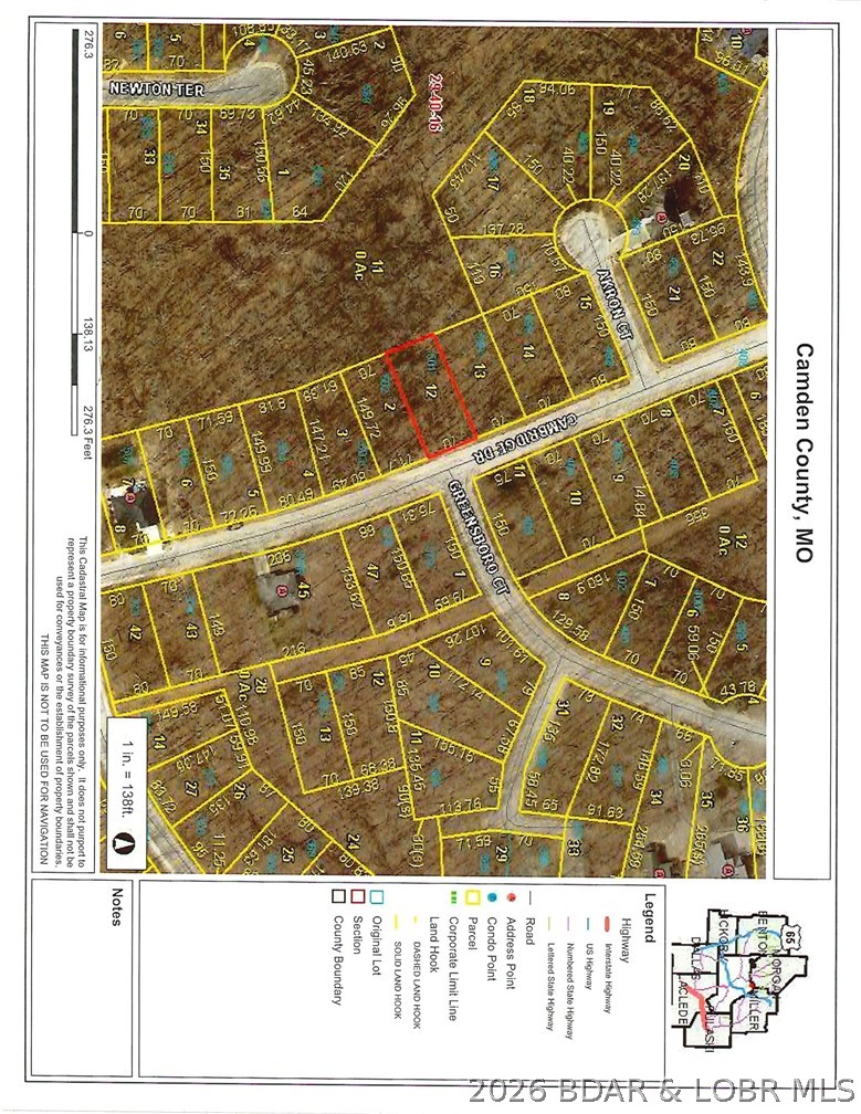 Cornett Cove No. 2 - Land