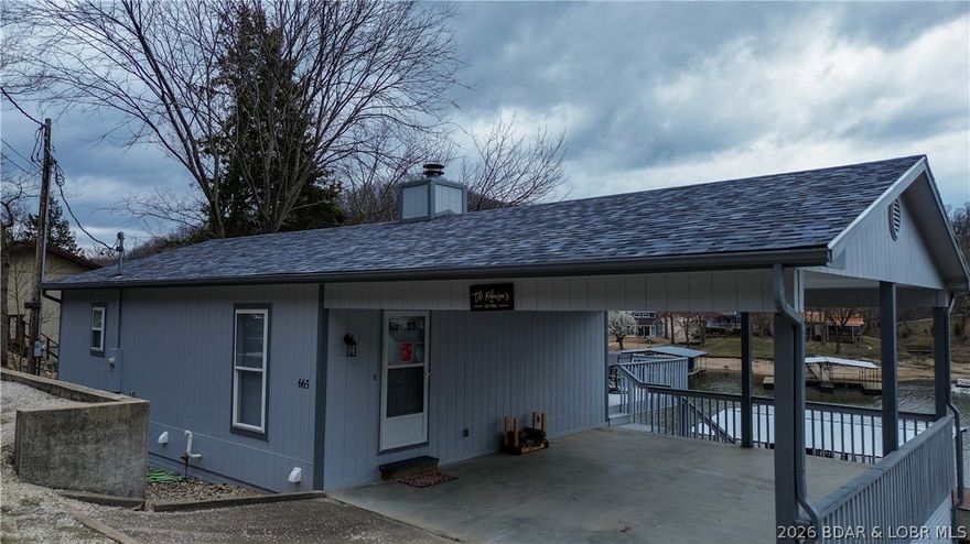 Lake Front Property with newer Dock!
Don't miss this spacious lakefront home in a quiet cove with a newer 2 boat slip dock and large 2 story deck! This home is perfect for vacationing or just getting away from the city for a few days. The home has a 2 car attached carport, 3 bedrooms, 2 full bathrooms, and 2 separate living room areas. The primary bedroom is on the main floor while the other 2 bedrooms are on the lower level, giving you plenty of separation from the family when needed. This home can also be a short-term rental, NO RESRTICTIONS! The dock stays useable year-round, it is the perfect location for that avid fisherman who wants to use their boat all year. The dock has one boat lift that stays, a dock pump, and a dock locker.