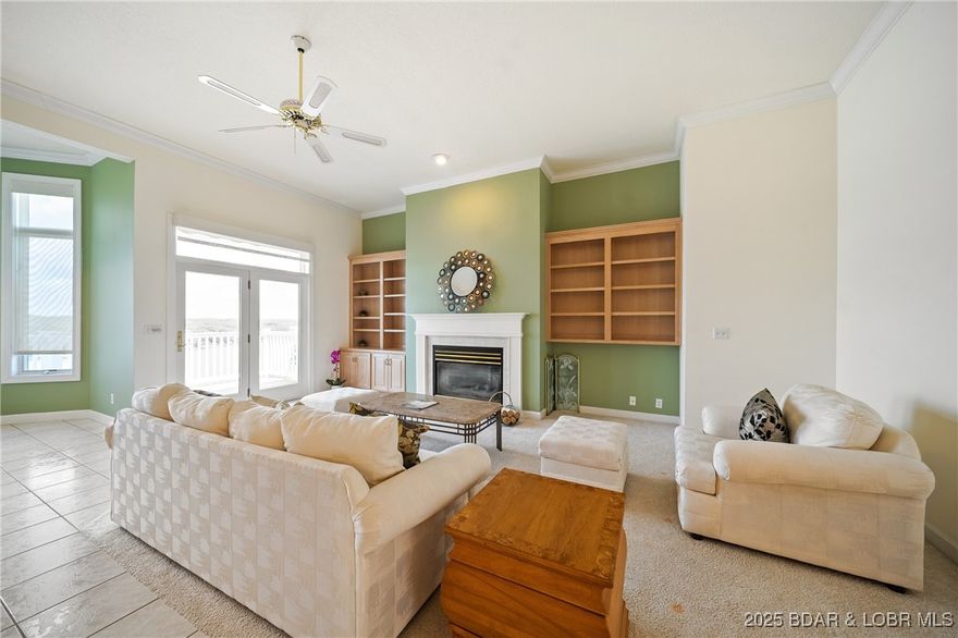 Spectacular Views of the Beautiful Lake of the Ozarks at the 27 MM. This gorgeous home has just less than 4,000 square feet of living space featuring 3 bedrooms, 3 bathrooms. Sitting at the top of Palisades Highlands is this beautiful European inspired neighborhood. The design of this home is just spectacular and well executed. Let the views from this home take you away and feel the beauty of Lake of the Ozarks. This home is all about open concept with tall ceilings, it feels so spacious yet so comfortable! Your party will easily move to the Lakeside California room to enjoy the million-dollar view. A formal living room will accommodate upscale entertaining and formal dining room for those large gatherings with family and friends. The design of this home is just spectacular and well executed. Located in the heart of Osage Beach and just a short drive to Freedom Boat Club and Michael's Steak Chalet. This home is just waiting for you to make it yours for years to enjoy!