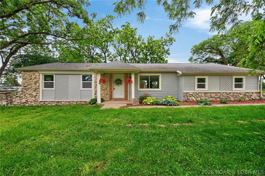 Welcome home to this beautifully updated, 1,824-square-foot ranch-style property that perfectly balances classic charm with modern convenience. Situated on a generous .6-acre lot, this home stands out with its exceptional curb appeal, mature shade trees, and a sprawling yard. The exterior features a timeless blend of classic stone accents and low-maintenance siding, anchored by an inviting covered front entry porch with crisp columns. Step inside to discover a highly functional, true single-level floor plan designed for effortless daily living and entertaining. Remodeled throughout, including upgraded electric; an added expansive primary suite to total 4 bedrooms, all new flooring, windows, full kitchen remodel w/ new appliances, mini-split system for efficient heating and cooling, new washer/dryer, and so much more. Pictures do not tell the full story of this lovely home. With room to build a 2-car garage or install a large carport, this is an ideal country oasis just waiting for you to impart your own personal style. The home has already been inspected for the peace of mind of any buyer. Set up your personal tour today.