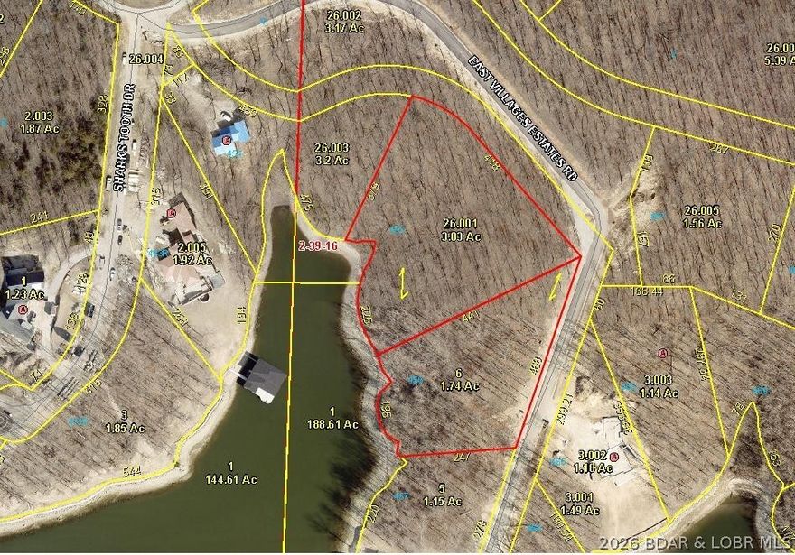 Offering almost 5 acres and 220' of shoreline, this double lot in the most prestigious area of The Villages is the Perfect spot to build your dream home! Unmatched privacy, huge building site along with protected dock envelope, the gentle topography makes this desirable for any style of home. Multi-million dollar homes are being built all around this spectacular setting. Everything you need is just across the community bridge. Only minutes from fun activities on Bagnell Dam, multiple groceries stores, shops, restaurants and medical facilities by land offers convenient living. Hop in the boat and you can be at multiple water entertainment complexes including Dog Days, Redhead Yacht Club, Backwater Jacks and for that fine dining experience check out the Reserve! Combine this with the adjacent lot and you have a place to build your lake masterpiece!