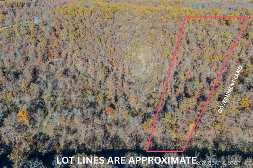 Ten private acres along the Niangua River with a rare bonus you don’t see often… this tract directly adjoins government ground. That means more privacy, more protected land around you, and less chance of development changing the feel of the area. The property sits inside a quiet riverfront neighborhood with gated access and a recorded easement, surrounded by mature timber and natural beauty. Nearly 200 feet of Niangua River frontage gives you direct access to the water with no bluff and no shared paths.
Multiple building sites offer flexibility whether you’re planning a cabin, a full-time home, or a place to unplug and spend time outdoors. Power is nearby, and the setting feels secluded while still being minutes from Bennett Spring, Lake of the Ozarks, and endless opportunities for fishing, floating, hiking, and hunting.
Land bordering government ground is hard to replace, especially when paired with true river frontage. Seller is willing to consider offers on the combined 20 acres with the adjoining tract (MLS #3582604).