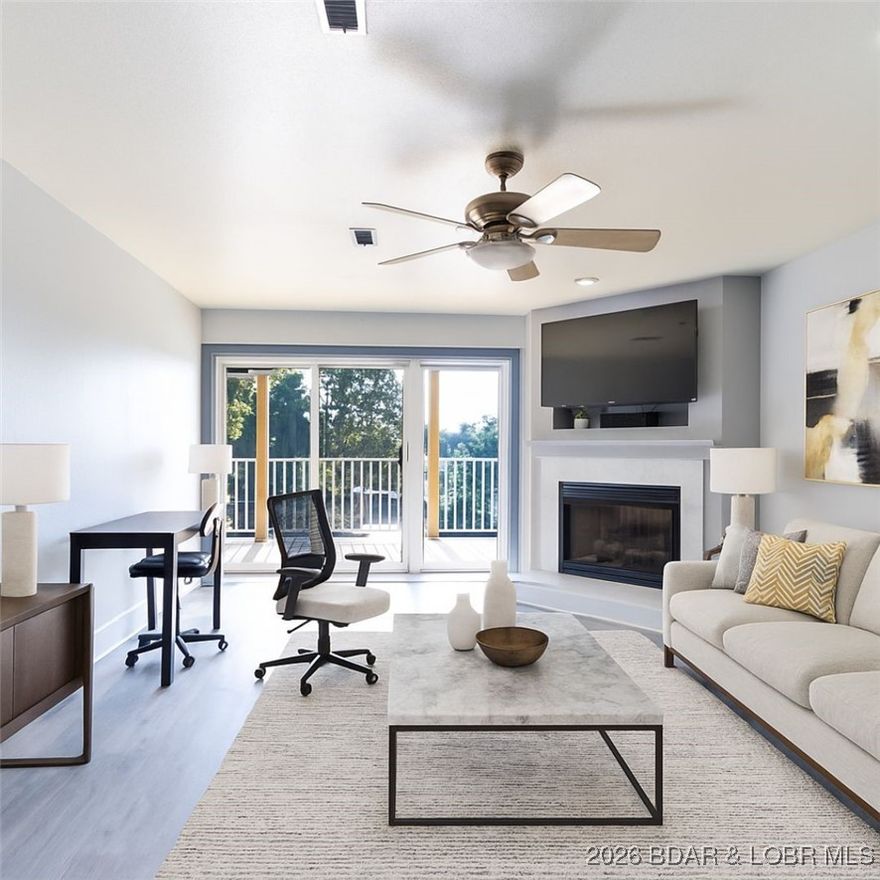 This inviting 3-bed, 2-bath main-level condo sits in The Ledges Condominiums, perfectly placed in the heart of Osage Beach, MO. Whether you’re looking for a relaxing getaway or a profit generating nightly rental, this property delivers comfort, convenience, and year-round appeal. Moments from local lakeside restaurants, this condo gives guests and owners alike an effortless way to enjoy the best of the season. The community offers resort-style amenities including a sandy beach, swimming pool, playground, and more—ideal for vacationing guests or serene weekend escapes. With professional management, strong reserves, and road maintenance included, you can enjoy worry-free ownership and excellent rental potential. Schedule your private showing today!