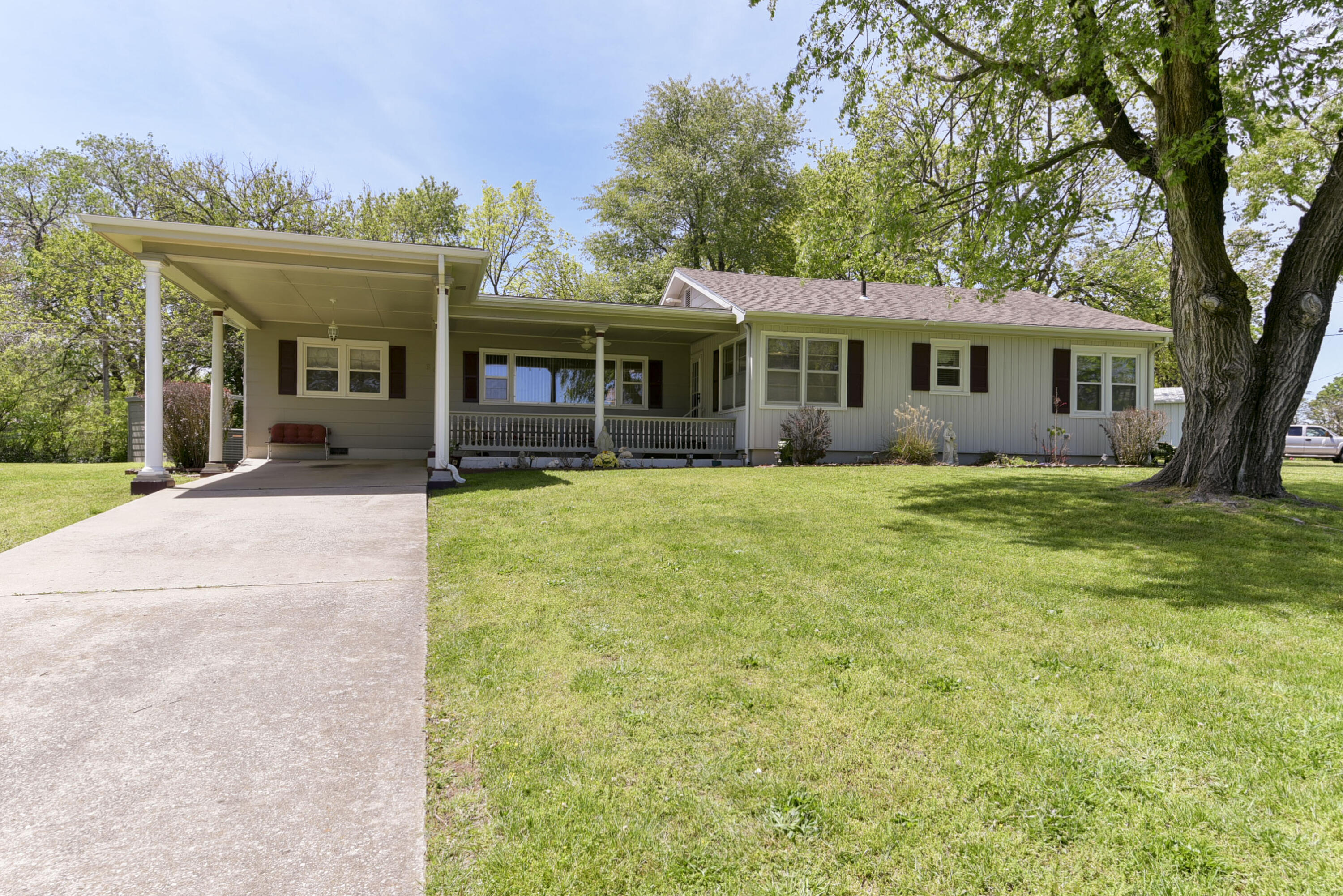 FIRST TIME OFFERED - Super Nice Home, Corner lot, 4 BR, 2BA, 2 living areas. 2,395 sq. ft., lots of room for the money. Large kitchen & dining, covered front porch. Wood burning stove in family room, patio, 2 strg. bldgs. PRICED TO SELL, LET'S LOOK!