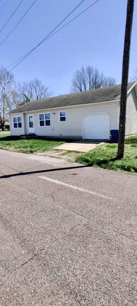 Newly vacant, this property is worth taking a look at your convenience! With no neighbors in the front and none to the west, this lot is an ideal corner lot. Hard-flooring throughout makes this 2 bedroom/1 bathroom house even less maintenance. The attached garage space opens to the kitchen and laundry with plenty of room for storage. The layout leaves no wasted space. Don't leave this sweet ranch off of your list!
