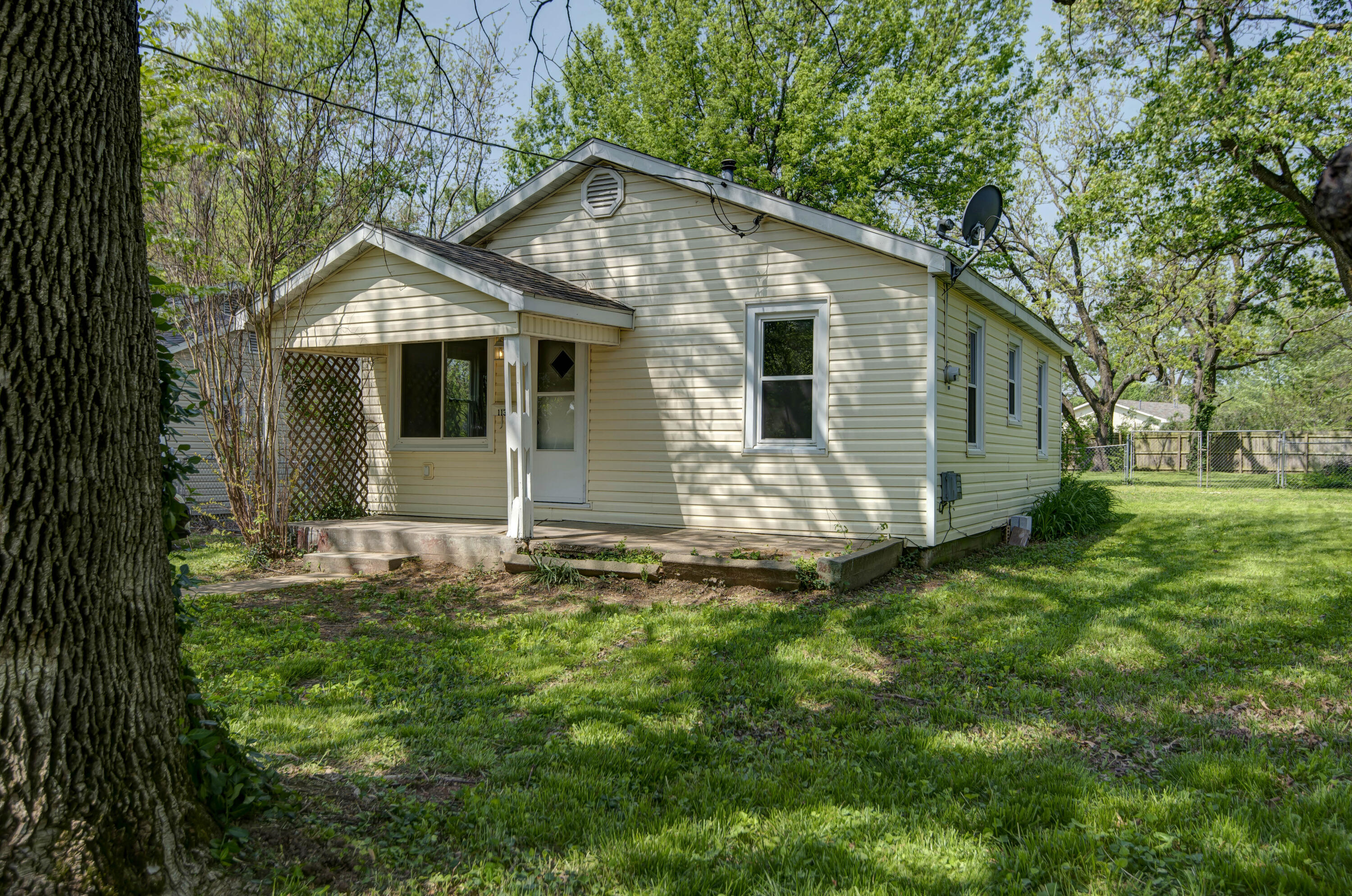 You will love this adorable, remodeled 2 bedroom, 1 bath home. This home is ready for you or a perfect rental opportunity. This property features: New Vinyl Plank Flooring, Updated Kitchen, Remodeled Bathroom, Newer Double Pane Vinyl Windows, New Electrical,  New Water Heater, New Plumbing, Fresh Paint and more. The home has a detached shop with electricity and dirt floor. Home sits on a corner lot... perfect for the kids and your dogs. Home has large fenced in backyard is ready for your summer BBQ and guests. Call today for your private showing.