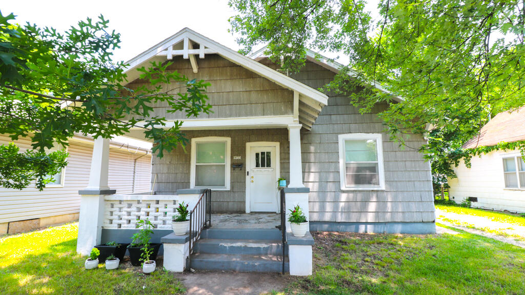 Back on the market due to buyer's financing falling through.  Wow, this is stunning bungalow that has held on to the amazing character and charm for over 100 years.  The home is in pristine condition and is a perfect starter home, investment property, or place for your college kids.  2 beds, 1 bath, but there is  large living area, formal dining room and a small room off the kitchen that can be used for office space.  The systems are in great shape.  The house has been very well taken care of.  Come by and check it out, you won't want to miss this wonderful opportunity.