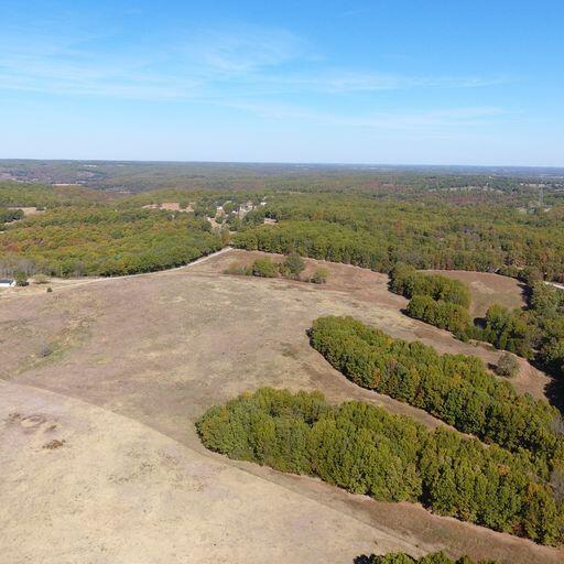 This acreage if perfect for building a home with breathtaking views and having a few acres for holding the livestock of your choice. Located just off highway 248 on asphalt FR 2080 north of Jenkins Corner. The full acreage is fenced for livestock or can be hayed. There is one pond and utilities are at the road. At night the lights of Branson can be seen. Great location with Springfield and Joplin less than an hour away. Table Rock Lake, Roaring River State Park and Branson all about 30 minutes or less away. The owner is also open to adding or reducing acres. There is 781 total contiguous acres to work with. Buyer and Seller will split survey costs. Buyer will only pay for actual surveyed acres. Current measurement is approximate. Secluded acreages like this are hard to find! Gobec internet