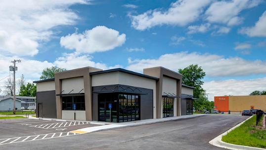 New Construction, 4,500sf of new retail space located in front of the Walmart's Neighborhood Market at South Campbell at Grand St. No infill, warm shell at this time. Listed for Sale or Lease, Lease listing # 60147030.  Several documents attached, Site Plan, Floor Plan, Traffic Counts, Elevations, and more.