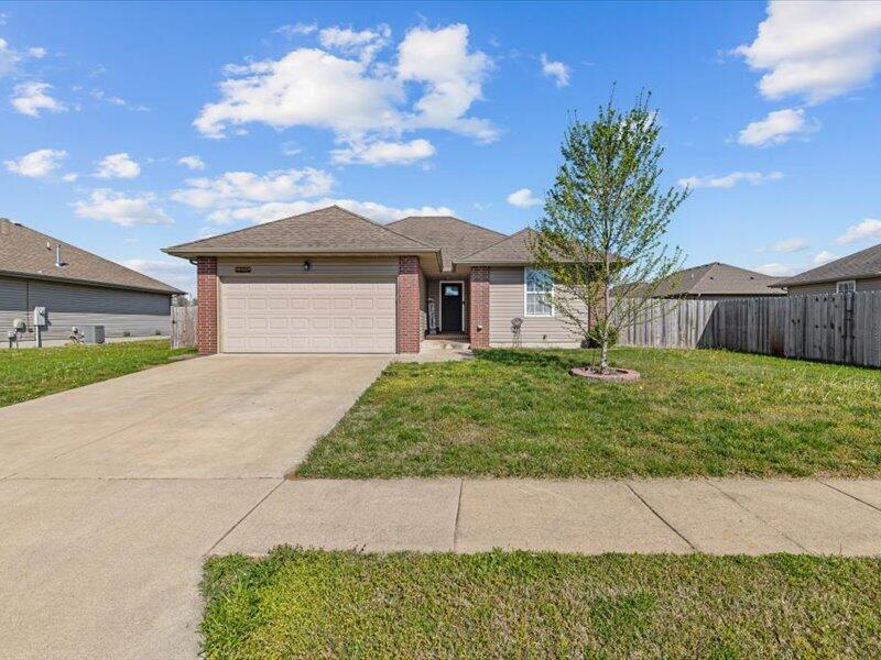 Conveniently located close to everything Republic has to offer is this 3 bed/2 bath home. Step inside to beautiful wood laminate floors and a spacious living room. The kitchen features white cabinetry, honeycomb tile backsplash, stainless appliances and custom made walnut countertops. New tile can be found in the laundry room, kitchen and both bathrooms as well as new trim and doors throughout. The master suite includes a private bath with new vanity and the closet has an upgraded closet storage system. Enjoy afternoons in the sunshine from the extended 21x10 back patio with covered grill area or around the fire pit. This great home is priced to sell. Don't miss your chance!