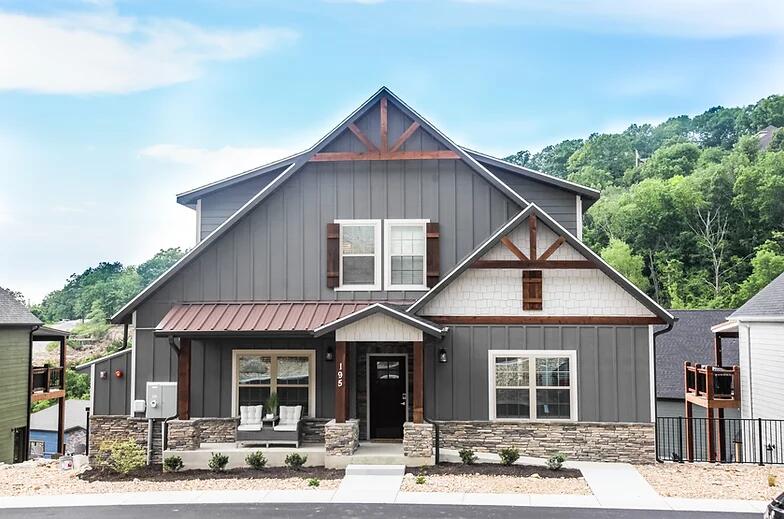 This is one of the highest grossing nightly rental lodges in our area. Already has $150K+ on the books for the 2023 season.Massive lakeview out back, indoor pool is just behind the back yard.This is a turnkey opportunity for an investor to add a very successful nightly rental lodge.