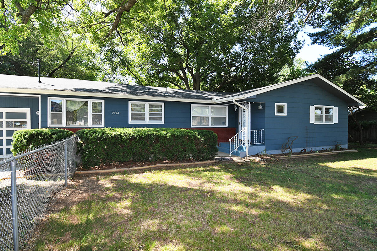 This spacious home with many updates is a true gem! When you step inside you will find a large living/dining combo with beautiful natural light. Make your way to the kitchen and you will see gorgeous stained wooden countertops along with lots of cabinet space and a gas stove that is only a few months old. All three bedrooms are great sizes with beautiful original hardwood floors. The extra space currently being used for an office could also be a hobby room, playroom or small workout space. Step out back and you will find yourself surrounded by mature trees and landscaping allowing for privacy to enjoy the nearly acre lot. Schedule your showing today!