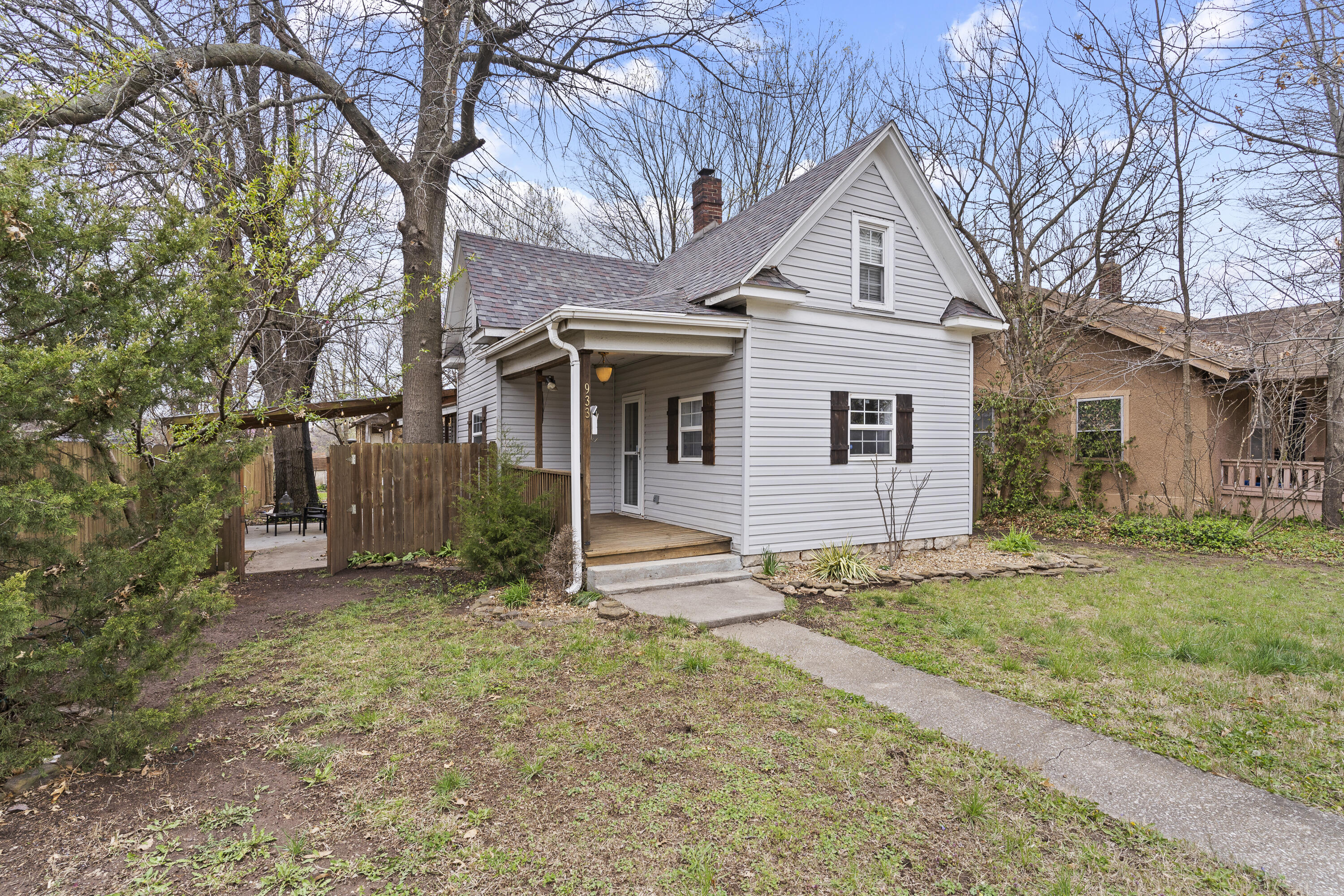 Eligible for Restore SGF Down Payment Assistance program. Back on market no fault of seller, This fantastic property boasts a plethora of desirable features, including a brand new sewer line installed in 2024, modern PEX plumbing for reliability, a Guardian unit furnace upgraded in 2023, and a Lennox A/C unit from 2019. Updated flex ducting enhances airflow, complemented by an upgraded 200Amp electrical service panel and Romex interior wiring. The architectural roof, only 9 years old, promises longevity, while the heated and cooled one-car garage, complete with an automated door opener and two remotes, adds convenience. Additional storage is provided by an electrical-supplied shed, and outdoor relaxation is facilitated by the covered patio. Inside, luxuriate in the jetted tub, complemented by a new bathroom vanity for elegance. The home comes fully equipped with a washer, dryer, and fridge, along with a convenient dishwasher. Energy efficiency is ensured by double-pane tilt-out windows, and a dedicated laundry room adds to the practicality of this enticing home.