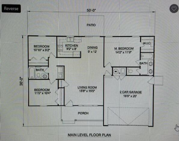 New construction 3 bed, 2 bath in Pleasant Hope!!