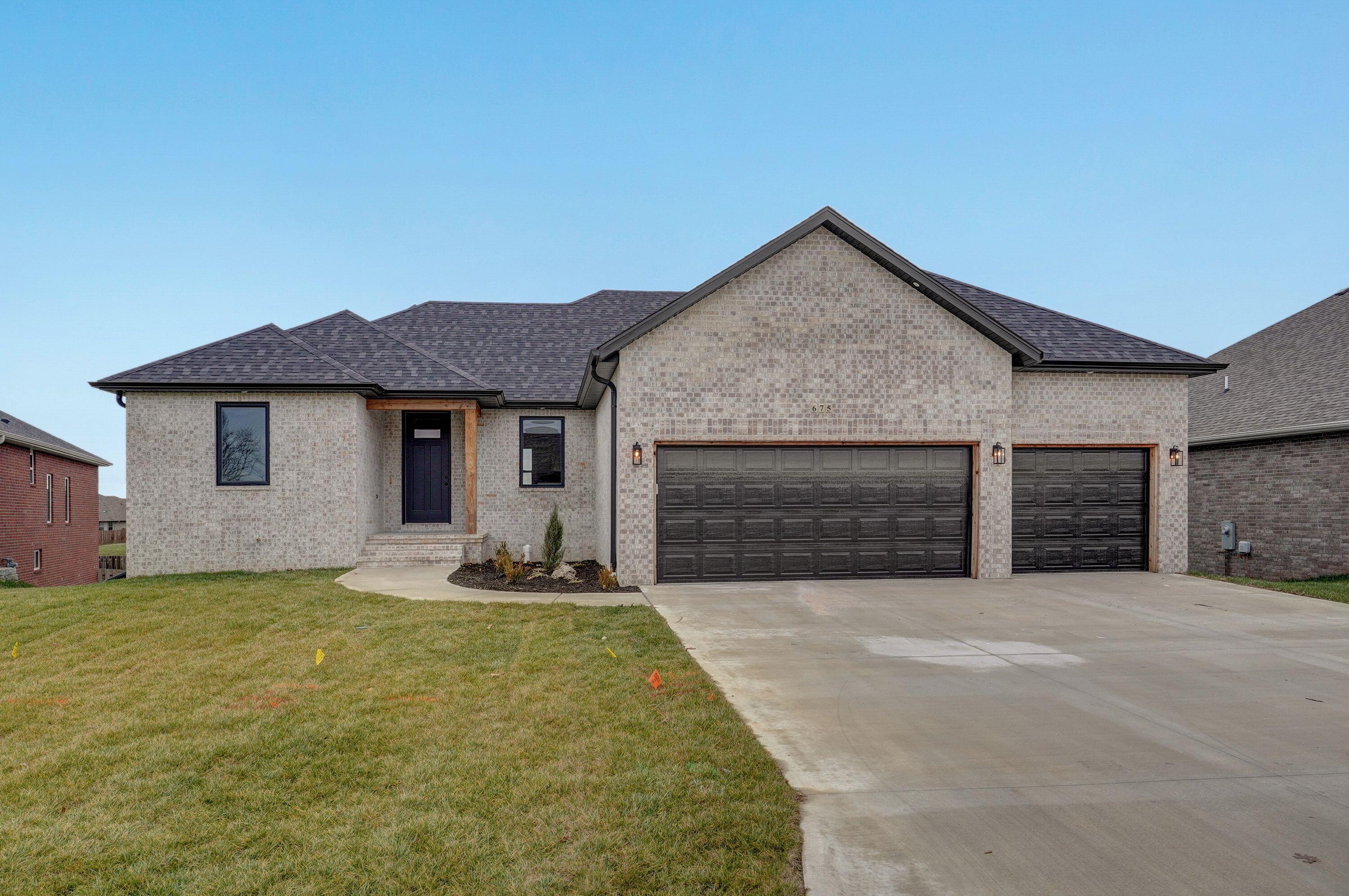 Welcome to 675 N Fox Hill, situated in The Village of Ashford at Wicklow.  This gorgeous newly built home offers 6 bedroom, 3 baths, 2 laundry rooms, with quartz and granite counters throughout. The kitchen is a chef's dream featuring a pot filler faucet, gas stove/oven, plus an electric wall oven. The large walk-in pantry is set up for ALL your storing needs including space for a coffee bar. Kitchen offers an abundance of cabinetry, counter space for prepping as well as an eat in island and dining area. The Master bedroom has tray ceilings, wood floors, a large master bath with a walk-in cultured marble, dual head shower. Other features include granite counters, dual sinks, a soaker tub, tile flooring and a large walk-in closet. The laundry room and mudroom are located just off the garage. Two other bedrooms and bathroom complete the main level. The completely finished basement features a large family room with a kitchenette, sink, dishwasher, hookup for refrigerator and granite island. Just off the family room you will find a media room ready for all those family movie nights! In addition, there are 3 nice sized bedrooms, a tub/shower bathroom with dual sinks, and the second laundry room. The Subdivision offers a swimming pool, basketball court, and children's play area.  One year Builder's warranty included.