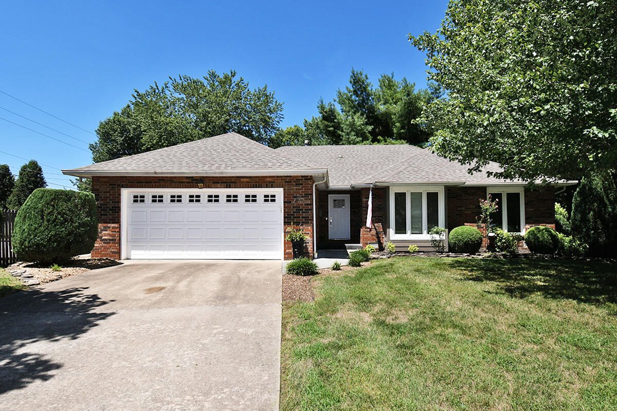 This darling  3 bedroom, 2 bathroom, brick and hardie siding home is designer style updated and move in ready!Located on a culdesac  in the wonderful Field/Pershing/Glendale School district, you are conveniently  near fabulous shopping, resturaunts, and entertainment.The eat-in kitchen is delightful with hardwood floors,granite countertops, gas stove,  undermount sink,  tons of storage and more. The large  living  and dining rooms,  are open to the kitchen and a huge outdoor deck. They are complete with hardwood flooring,  brick fireplace  and tons of natural light. The master bedroom opens to the deck as well, and  has a gorgeous remodeled bathroom with a glass door shower, quartz countertops, and double sinks. The yard is huge with a wood privacy fence, mature landscaping, and has 2 outbuildings for more storage!Dont miss this perfectly charming home!