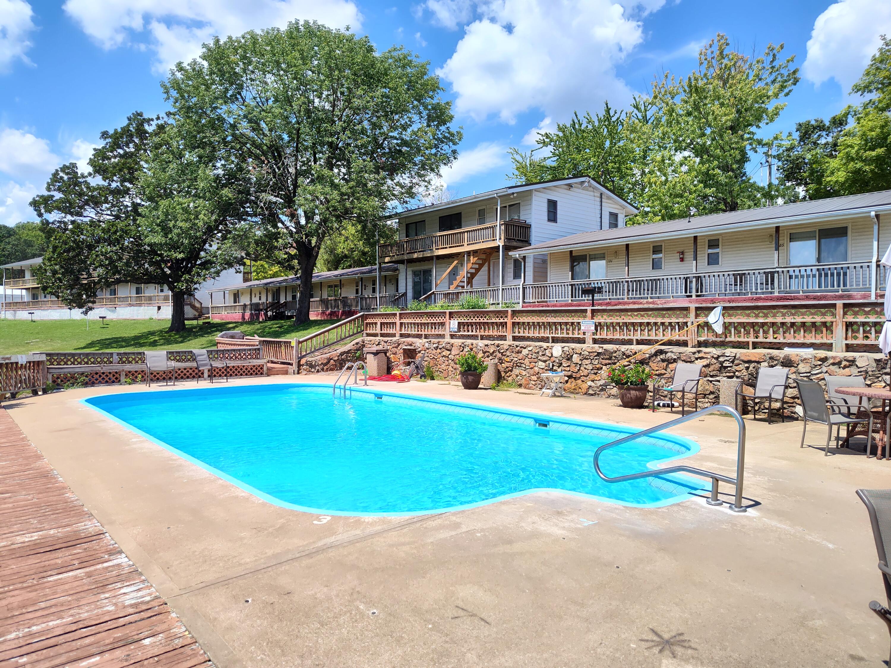 Have a look at this newly renovated turnkey resort on Pomme de Terre Lake! Willow Winds Resort has been a popular destination at the lake for many years. This property offers great potential, including 26 rooms, a concrete pool, 2 pavilions, and a playground. Additionally, it features a well-equipped office, a 2-bedroom, 1-bath apartment, and a storage room. There are also additional income opportunities with 10 boat storages, 7 rented camper spots, and a large covered boat dock with 18 slips - all with a stunning view of the lake!Guests can enjoy a variety of outdoor activities such as fishing, boating, and hiking in the surrounding scenic trails. The resort's close-knit community feel and top-notch amenities ensure that visitors have a memorable experience, encouraging repeat visits and positive word-of-mouth.For those interested in hosting events, the two pavilions provide a perfect setting for weddings, family reunions, and corporate retreats. The playground is perfect for families with children, ensuring that everyone has something to enjoy. The concrete pool offers a refreshing escape during the warm summer months, making it a favorite spot for both relaxation and fun.The resort's apartment can serve as comfortable on-site living quarters for the manager or be rented out for additional income. The office space is strategically located to handle all administrative tasks, ensuring smooth operations. With the added benefit of boat storages and camper spots, the resort caters to a wide range of guests, from avid boaters to RV enthusiasts.Situated on the picturesque shores of Pomme de Terre Lake, Willow Winds Resort combines natural beauty with modern conveniences, making it a standout choice for both guests and investors. Don't miss the chance to be part of this thriving lakeside community!