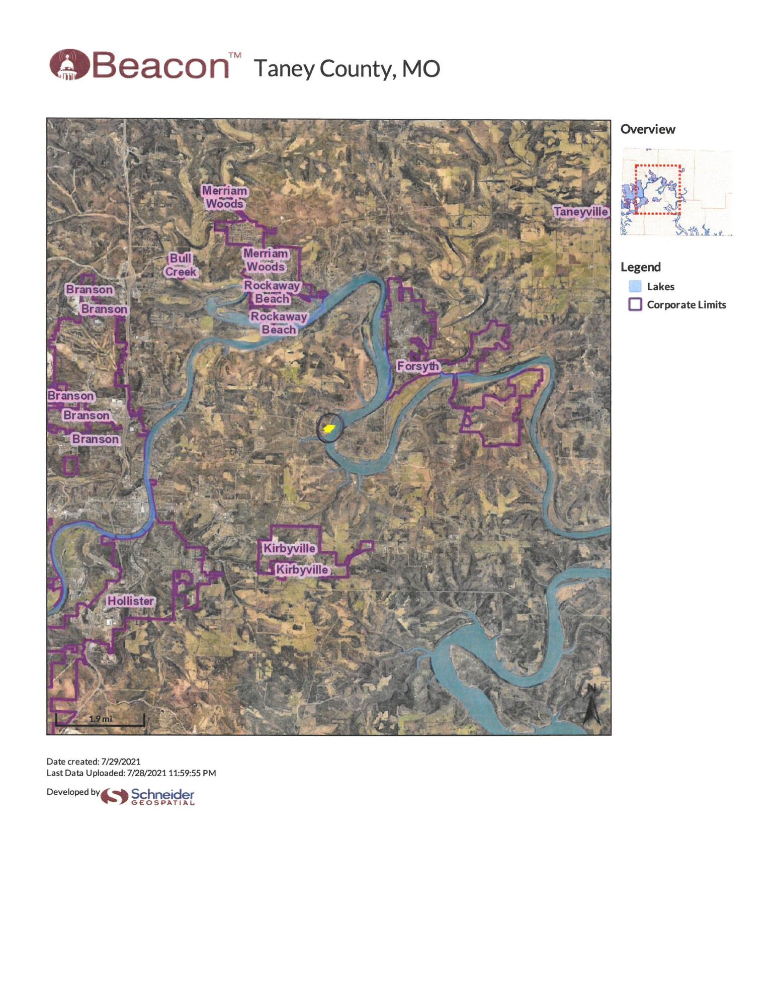 Lake Taneycomo Woods - Land