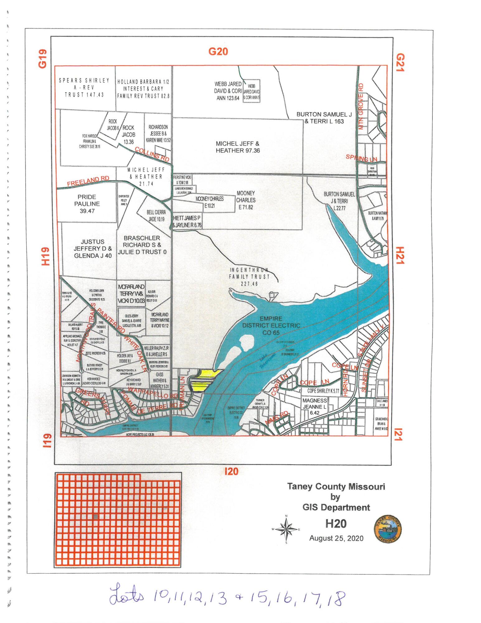 Lake Taneycomo Woods - Land