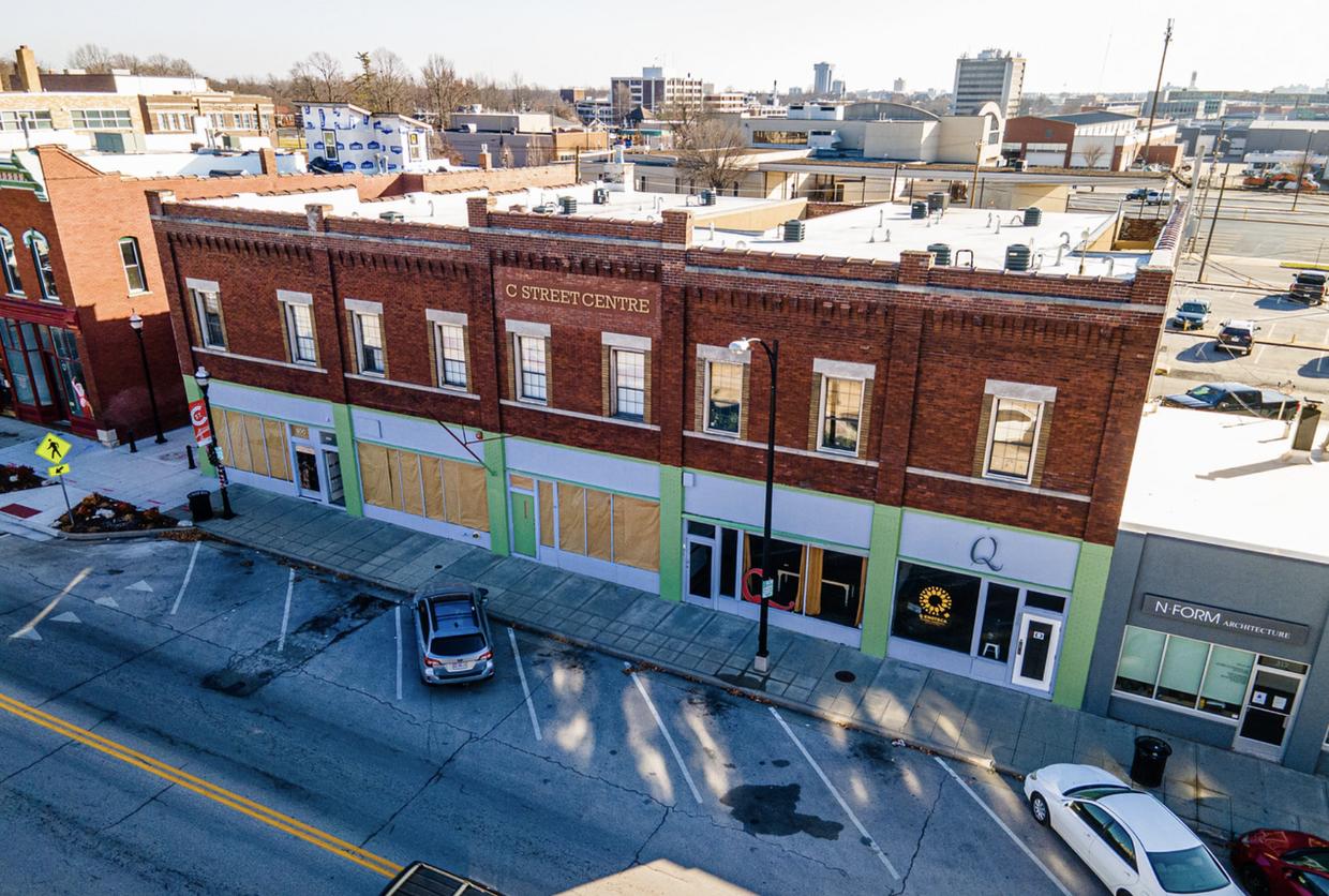 In the heart of Springfield's first historic district and the original downtown of North Springfield. Enjoy the historic architecture, farmers market, and various award winning  restaurants and businesses in the up and coming Historic C Street. C Street Center is a NNN, mixed-use property with several lofts, two Air B n B units, a wine bar, and office or retail space. The second-floor lofts maintain 100% occupancy with an abundance of parking directly behind the building and front door parking as well for public use.Basement SF: 1,120, First Floor SF: 8,775, Second Floor Lofts: 7,648.