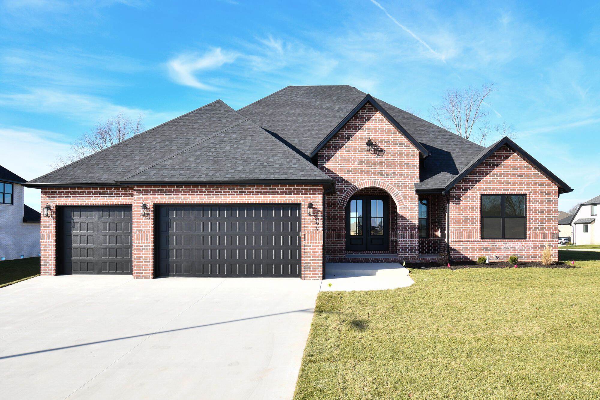 WOW! Take a look at this gorgeous new construction, custom build 4 bedroom 3.5 bathroom home in Wild Horse Subdivision. This home has a lot to offer and was designed with great detail- high ceilings, open concept, large Anderson windows, quartz counter tops, a dreamy walk in pantry, modern fixtures and hardware, custom touches like cabinetry, trim work, engineered white oak flooring throughout the main floor, woodwork, tile, electrical and plumbing fixtures design specifically for this house! You will fall in love with all of the custom finishes and luxurious design choices! This summer not only will you get to enjoy your home but you also will get to enjoy the neighborhood pool, basketball & volleyball court and playground with your family! Stop by to see this beauty today!