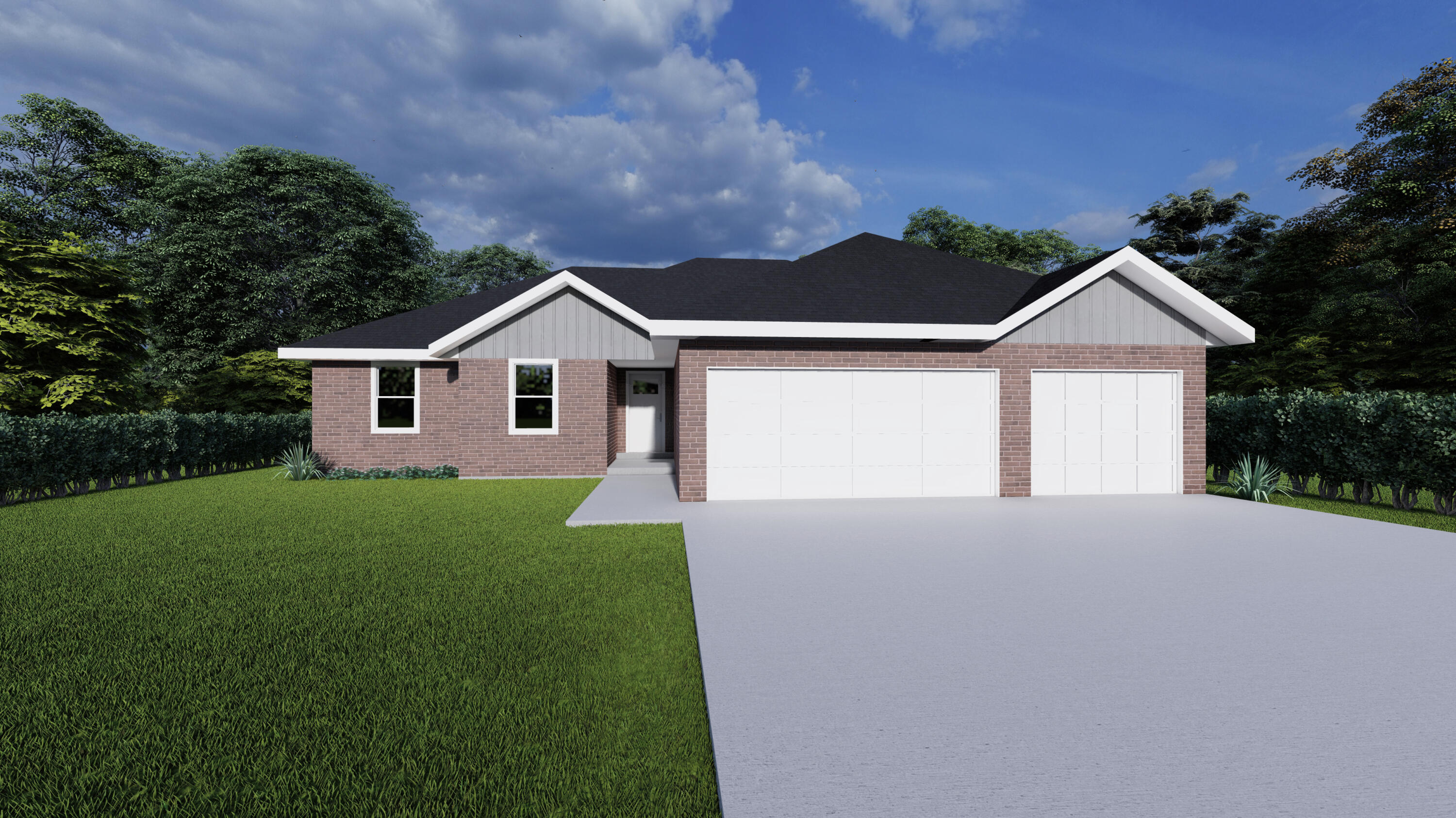 Enjoy the top-quality craftsmanship and spacious comfort in the Wabash plan. Birthday celebrations, holiday meals and neighborhood bbq's all begin in the beautifully functional kitchen. Open concept living and dining spaces make it easy to create moments that make life big and full. Leave your cares behind when you retreat to the master bedroom, featuring an en suite bathroom and a large walk-in closet. Growing minds will have plenty of space in the additional bedrooms and the 3-car garage has plenty of space to store toys for kids and grown-ups alike.