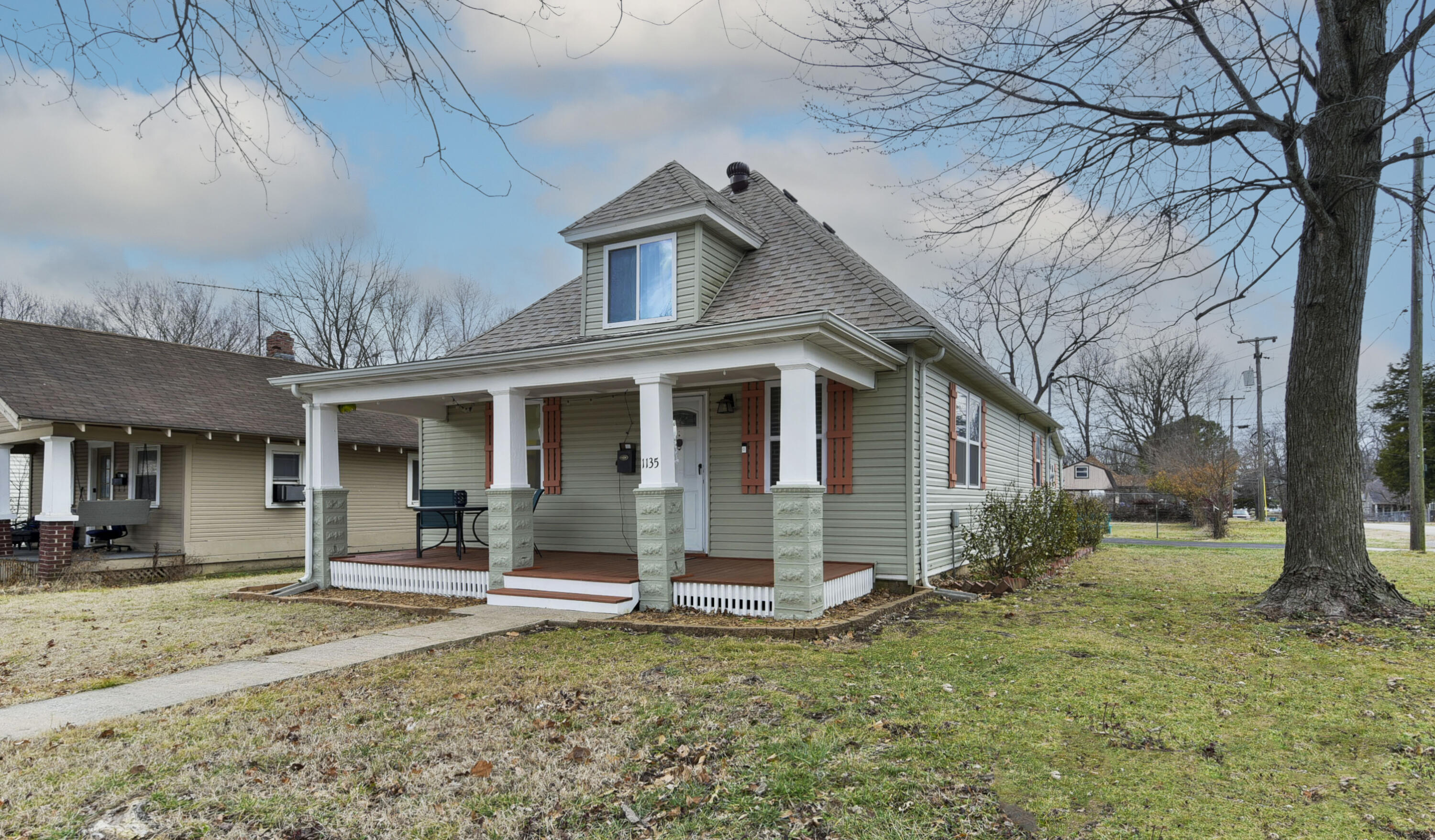 Welcome to 1135 N. Fremont Ave, a charming and well-maintained home located near Evangel, Drury and Ozark Technical College in the heart of Springfield, Missouri. This 3-bedroom, 1-bathroom property boasts 1,690 square feet of living space, making it the perfect size for anyone looking for a bit of extra room. As you enter the home, you'll be greeted by a quaint living room that flows seamlessly into the dining room and kitchen. The kitchen is equipped with plenty of counter space, making it the ideal spot for cooking and entertaining.Two bedrooms are located on the main floor, with the master suite upstairs featuring a large walk in closet. Additional features of this home include a fully-fenced backyard, a storage shed, driveway paved in September of 2022, new carpet in December 2022, and a roof installed in January of 2023. Don't miss your chance to make this house your new home! Contact us today to schedule a showing.