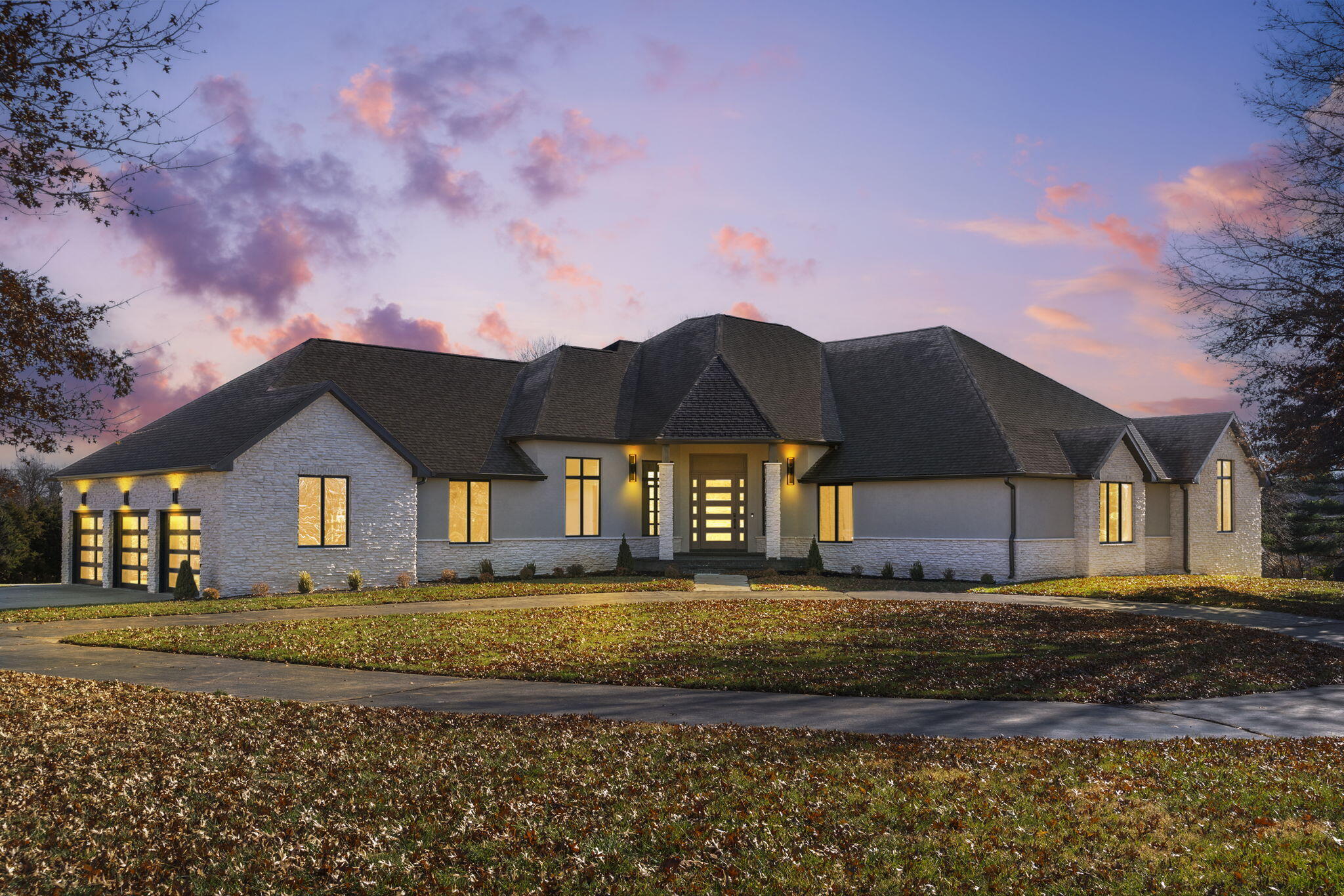 Experience the pinnacle of luxury living with this exceptional 5-bed, 4.5-bath, 8,670 sq ft. estate. Impeccable design finishes at every corner, from the chef's kitchen and butler pantry boasting an extra fridge, sink, and ample cabinetry to the master suite's lavish ensuite featuring a soaker tub, rainfall shower, and a custom-built closet with exquisite built-ins. Work in style in the main floor office space with tailored executive desk craftsmanship. In the basement, discover a fully equipped movie room, gym area, and a stunning glass-enclosed wine cellar adjacent to a full kitchen that opens to a second living area, all designed with meticulous attention to detail. Outside, a vast back deck overlooks a picturesque 4-acre property, complete with an insulated storage shed. This property offers unparalleled luxury living with impeccable design touches at every turn. Book your exclusive tour today!