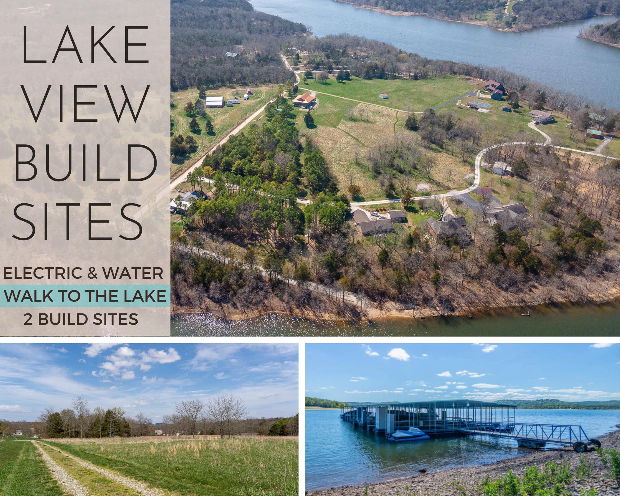 Can't find that perfect Table Rock Lake home? Why not build the lake view home of your dreams on these almost 1.63 acres flat lots within easy walking distance of pristine Table Rock Lake! These rare, level, build ready lots with electric & water will offer you that peace and privacy you've been waiting for while also being conveniently situated half way between Branson and Eureka Springs for shopping, world class entertainment, dining, etc. Feel like enjoying more of the fresh Ozarks air? Take a short drive for a day blueberry picking at Persimmon Hill Berry Farm or pack a picnic and hit the trails at popular Dogwood Canyon! Lots also are electric ready with water. Get ready to relax, breath easy and soak in breathtaking Table Rock Lake sunsets @ Papa Avery Trace. Your awesome new Table Rock lake life begins here.