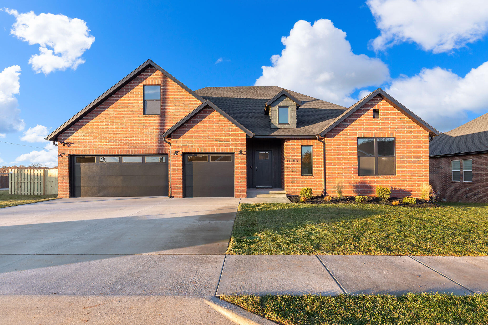 CORNER LOT!! New Construction home in the desirable Silo Ridge Subdivision. This spacious home offers 2,308 sqft of living space all on ONE LEVEL. This traditional contemporary home has been constructed with thoughtful details. This builder is known for quality & great attention to details, no corners have been cut. As you walk in, notice the custom built-in bench & coat rack. The home features 4 bedrooms, one of which would make a great space for an office and 2.5 bathrooms. Beautiful burlap hickory engineered hardwood floors (1/2 in) have been installed throughout the main living spaces. The living room features a gorgeous cathedral ceiling with a floor-to-ceiling gas fireplace that makes for a beautiful centerpiece. You won't be disappointed with this truly gorgeous and open living room. The modern style kitchen features dual colored cabinetry w/ soft close doors & drawers, natural gas stove with a chase hood above it, stainless steel appliances, quartz countertops & an island with a butcher block. Off the kitchen you will find a butler's pantry with lots of additional counter & cabinet space - great for storage, that further leads into additional storage space for bulk items. The pantry will also be equipped with outlets for any of your needs. Conveniently located off the main hallway, you will find a half bath. The spacious master suite features cathedral ceilings giving it a high-end and open feel. You'll never run out of space with the walk-in master closet with custom built wood shelving. The master bathroom has a walk-in shower, dual sinks and a stand alone modern tub with a big window allowing an abundance of natural light. The laundry room is located off the mail hallway & will have a sink and tile flooring. The home also boasts permanent stairs to the attic with ~350 SqFt of unfinished space with a window that could serve as storage or could easily be converted into living space. Don't miss this one!