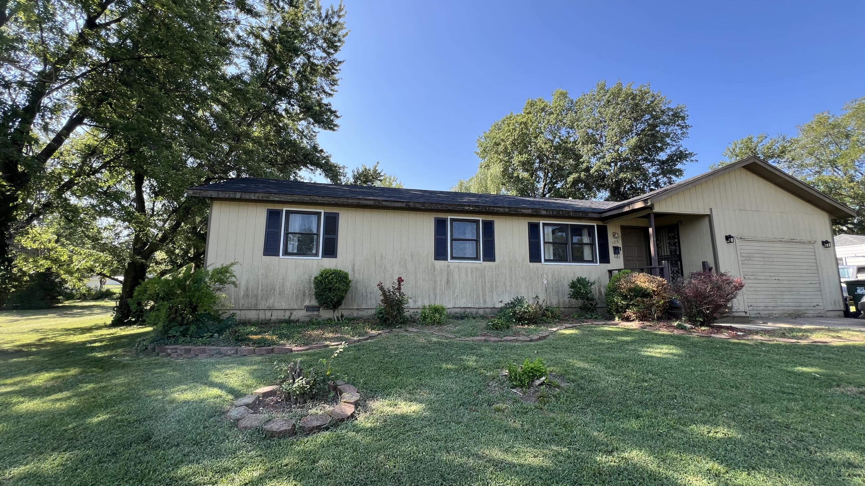 Look at this 3 Bedroom 1.5 Baths with a brand new roof and a big backyard. Home is being sold as is.