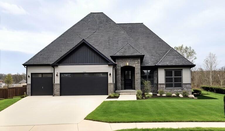 New gated subdivision on Springfield's East side with access to Hickory Hills Country Club! This stunning, zero entry, new construction home offers open layout, living room with tall ceilings, & gas fireplace. Kitchen has large center island with seating space, quartz counter tops, large walk-in pantry and dining area. Split bedroom floor plan features spacious master suite with dual sink vanity, walk-in shower & walk-in closet with access to the laundry room and mudroom. Bedrooms 2 & 3 share a full hall bathroom with a nearby powder room for guests. Covered porch out back and a sodded yard and irrigation system.  Quick and easy access to Hwy 65!