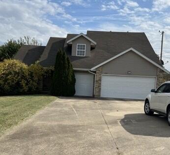 OFFER HAS BEEN ACCEPTED BY THE SELLER, AWAITING FINAL DOCUMENTS Located just off of Scenic Avenue on the southside of Springfield, this story and half ranch style home has an open floor plan that offers a large living room with tall ceilings that flows to the large kitchen with plenty of cabinet space.  The master bedroom is situated on the main floor with a large walking closet, dual vanities, jetted tub and walk in shower.  There are 3 bedrooms upstairs with a full bathroom, and a nice sized living area for the kids.