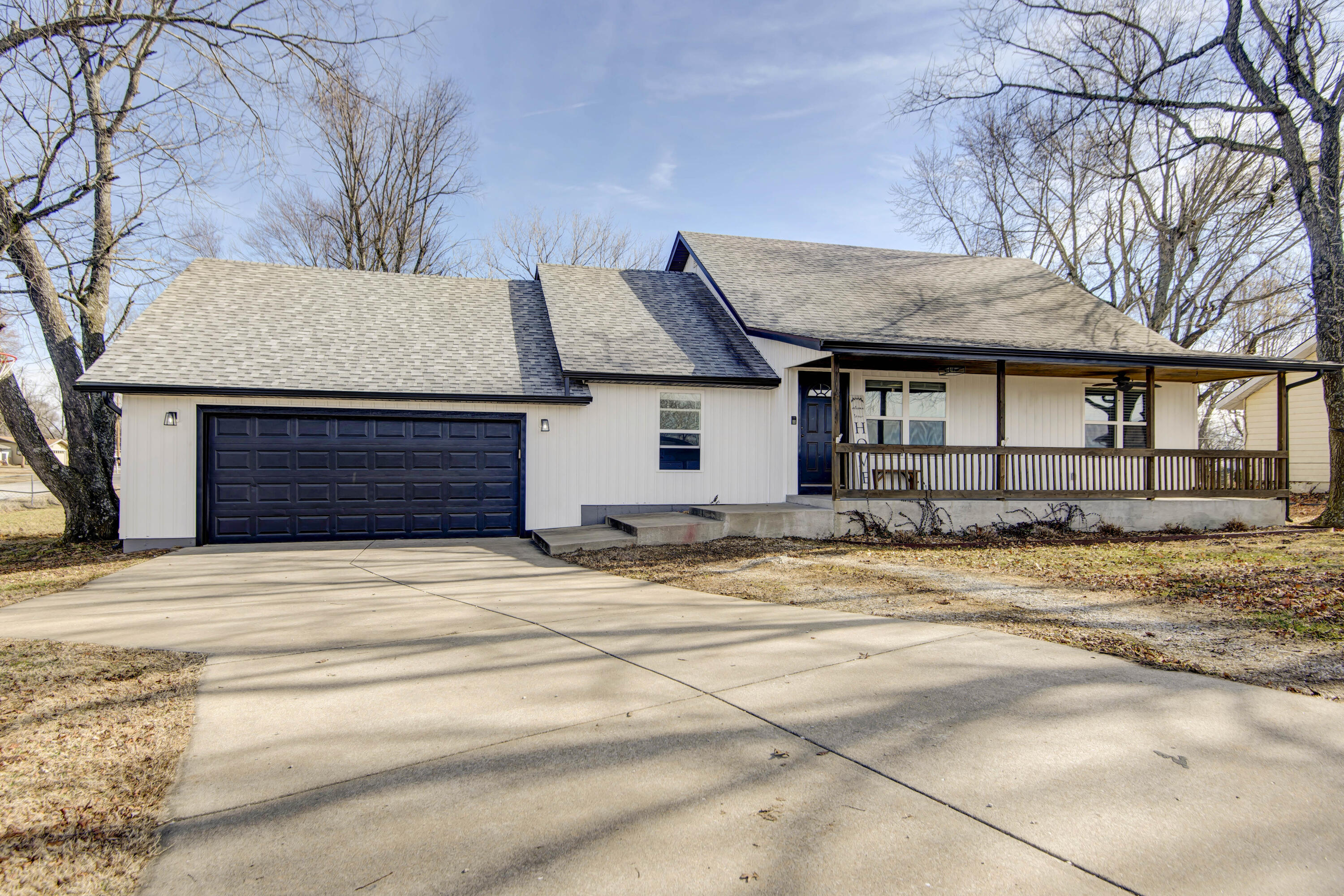 You'll love this 4 bedroom, 2.5 bath home that sits on a corner lot in the central part of town near City Park. As you walk in from the large covered porch, you'll see an open floor plan with cathedral ceilings, a loft area, two bedrooms upstairs and two downstairs. The large mudroom and storage space above the garage are special features that you won't find in a lot of homes. This home was remodeled a little less than 2 years ago and features a large fenced-in back yard.