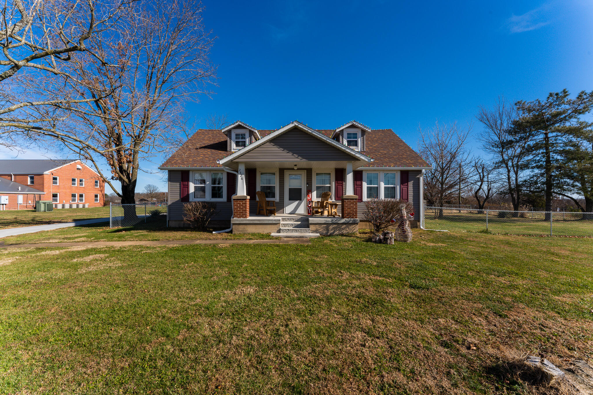 Welcome to 2426 Jefferson Ave in Lebanon, MO! This newly remodeled 2 bedroom 1 bathroom home is a dream come true!  This home feels much larger than 1200 square feet! Finished attic space, basement access, 35 acres, and a detached 2 car garage provide an incredibly expansive feeling! The open kitchen layout ensures plenty of space for crafting cuisine! The detached garage includes a workshop for those who always have a project they are working on! The front porch provides that 'porch sitting vibe' and the real magic comes from looking out over the 35 acres. You can use the acreage in any way imaginable! Want to develop a subdivision? It can do that! Want to develop a private getaway? It can do that, too! This home is great for looking for land to live on or for someone looking for the perfect location to develop a subdivision. It already has the easements! Reach out today and let your imagination run wild!