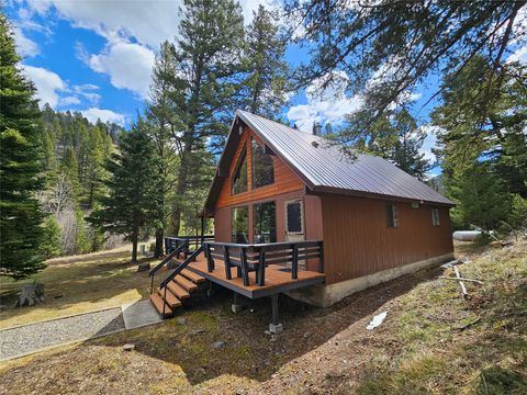 Photo of 2220 Hogum Creek Road, Lincoln, MT 59639 (MLS # 30070172)